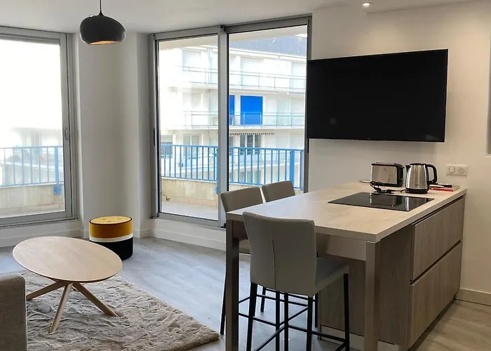 Appartement Vue Mer, Cœur De La Baule, T2 Moderne à Pied *